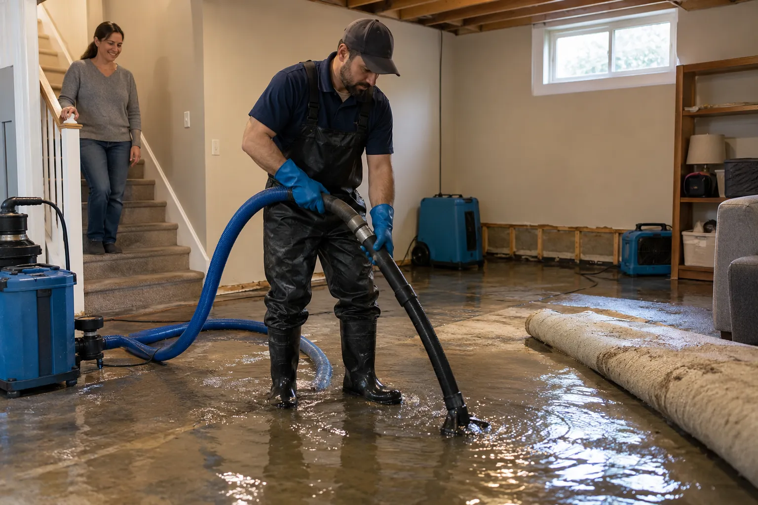 Flooded Basement Cleanup in Portland, OR