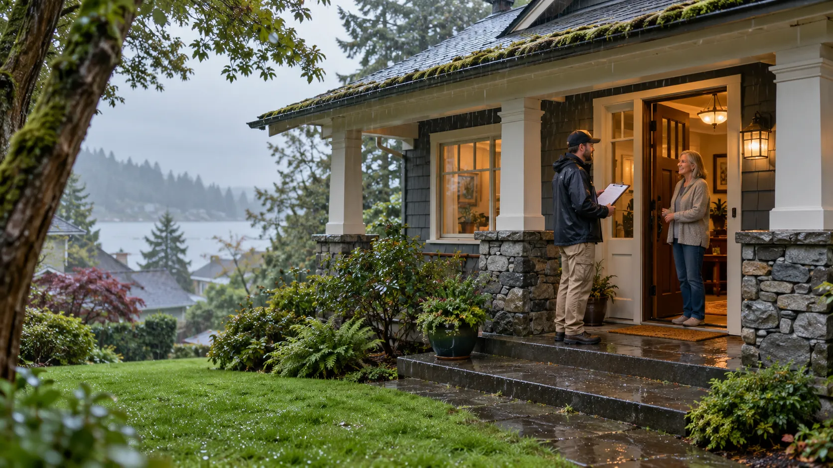 Homes in the Portland metro area served by local water damage providers