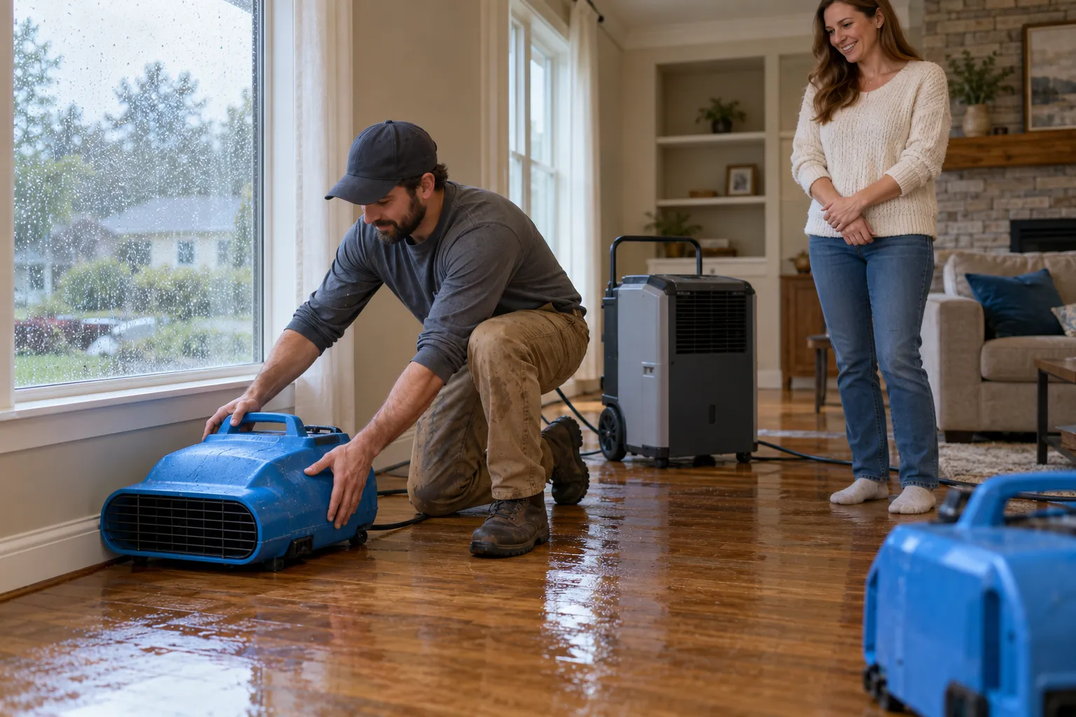 Water Extraction & Structural Drying in Portland, OR